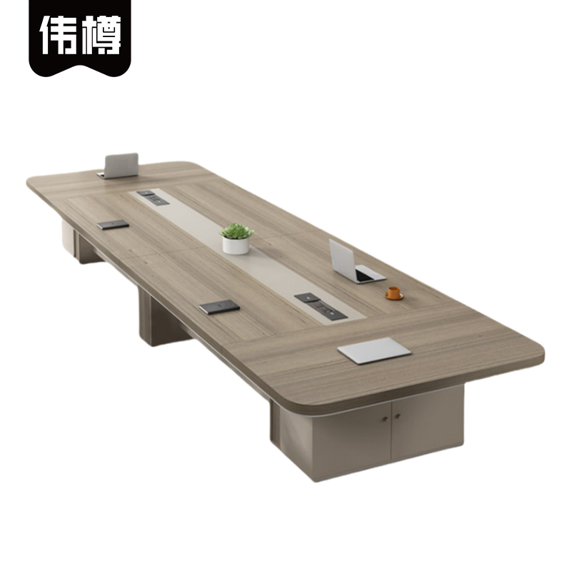 伟樽培训桌550*150*75cm张高清大图