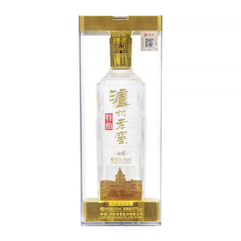 泸州老窖晶彩特曲52度500ml*1瓶浓香型白酒高清大图