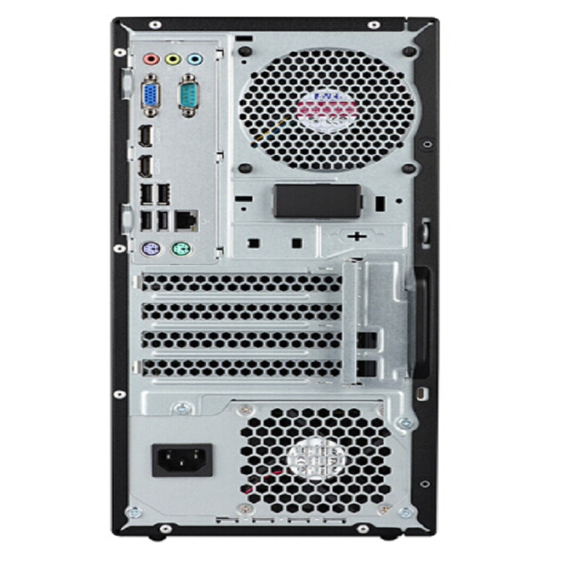 联想(Lenovo) E95商用办公电脑主机 单主机无显示器 定制i3-7100 4G 1T-W7