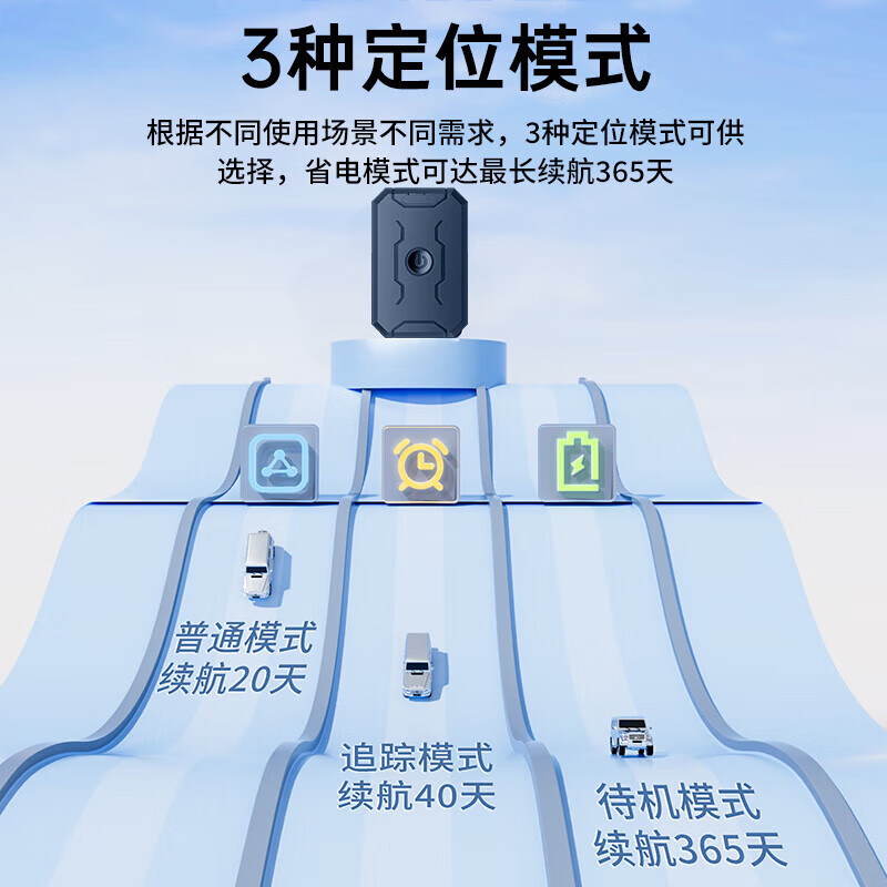 途强gps定位器汽车防盗车辆定仪追跟(充电款M58)