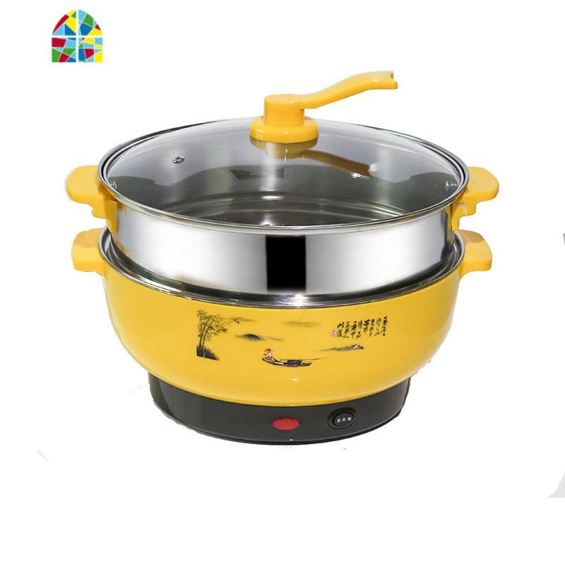 电蒸锅大容量家用蒸锅多功能多层5电蒸笼蒸菜馒头小型三插电4 FENGHOU 1层蒸笼图片