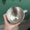 5325内务洗漱不锈钢口杯 宿舍洗漱用品 不锈钢口杯W款
