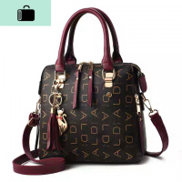 包包女包斜挎百搭韩版潮复古高端大气女士单肩手提包时尚女装手袋NEWLAKE 深紫色大号