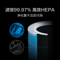 米家 小米空气净化器Pro H 家用除甲醛除菌除二手烟味除异味 静音设计 AC-M7-SC