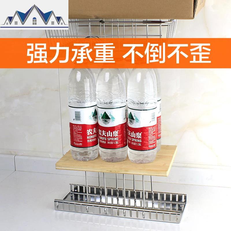 304不锈钢锅盖架可调节带接水盘厨房置物架 锅架砧板收纳架子 三维工匠高清大图