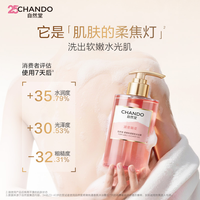 自然堂(CHANDO) 鲜肌青橼香氛沐浴露400g(单位:瓶)高清大图