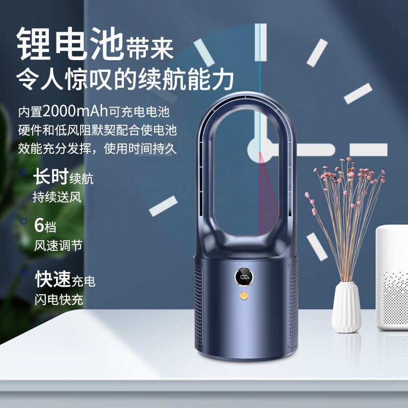十足酷 SZK-X25 桌面风扇高清大图
