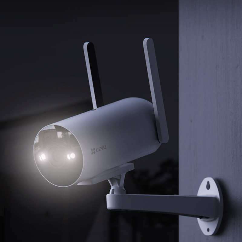 网络高清摄像机内置sim流量卡300万像素 室外防水全彩夜视监控摄像头