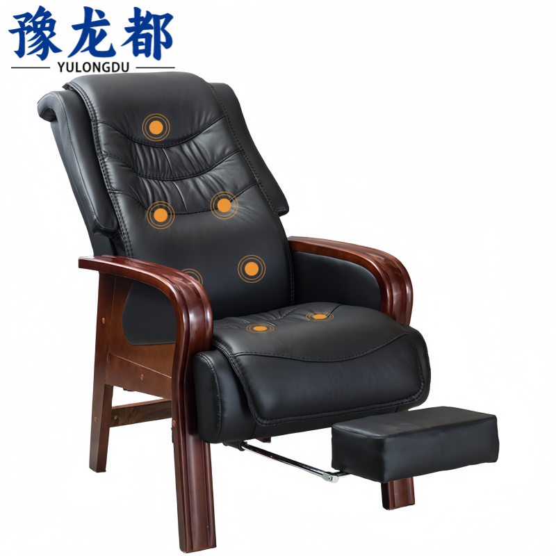 豫龙都 老板椅 带按摩 把高清大图