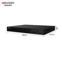 海康威视/HIKVISION DS-7808N-K2(D) 电源供电 0-300万 黑色录像机