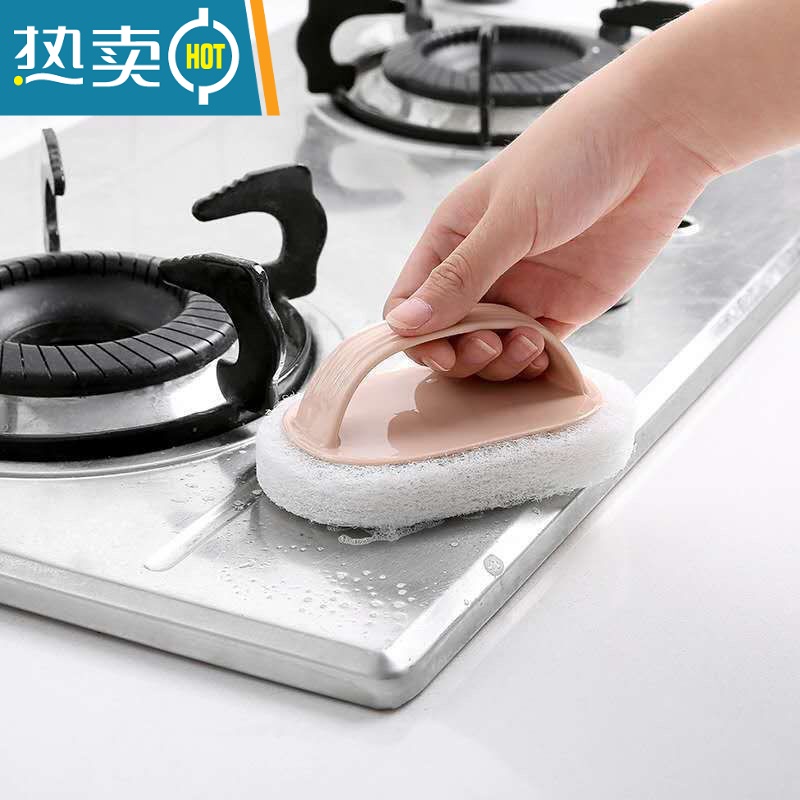 敬平带手柄洗手盆洗脸池面盆洗手台刷子清洁刷家用浴室瓷砖厨房浴缸刷 收藏加购享优先发货高清大图