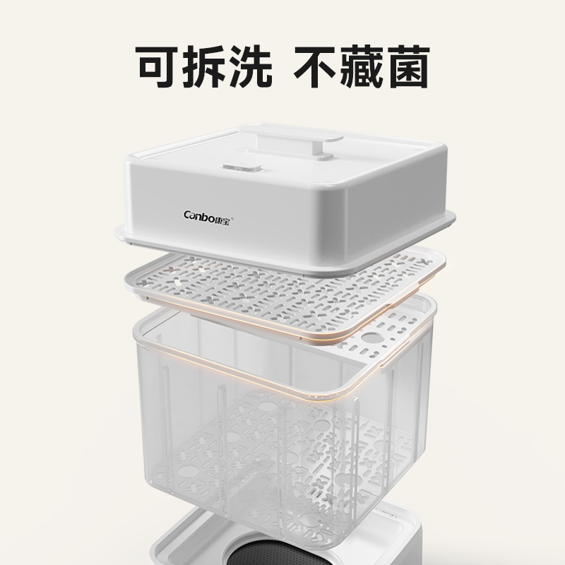 康宝母婴专用蒸汽消毒器安全材质高清大图