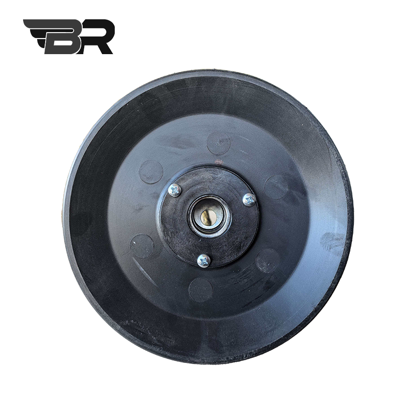 BR 车梯底座轮 200mm黑轮 个高清大图