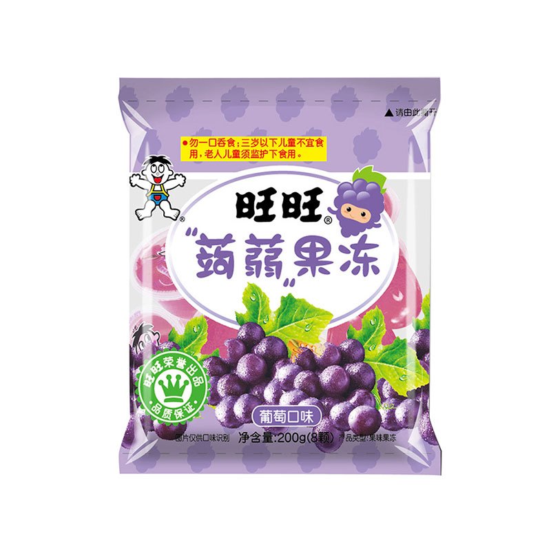 旺旺 蒟蒻果冻(葡萄味)200g