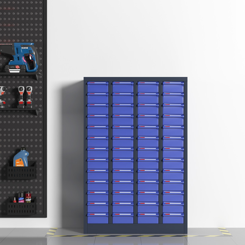 臻远 ZYLJG-W44 零件柜 52抽蓝色无门大号 722*300*1106高清大图