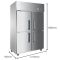 海尔(Haier)SL-1020C2D2不锈钢四门商用厨房冰箱冰柜双温冷藏冷冻饭店冷柜