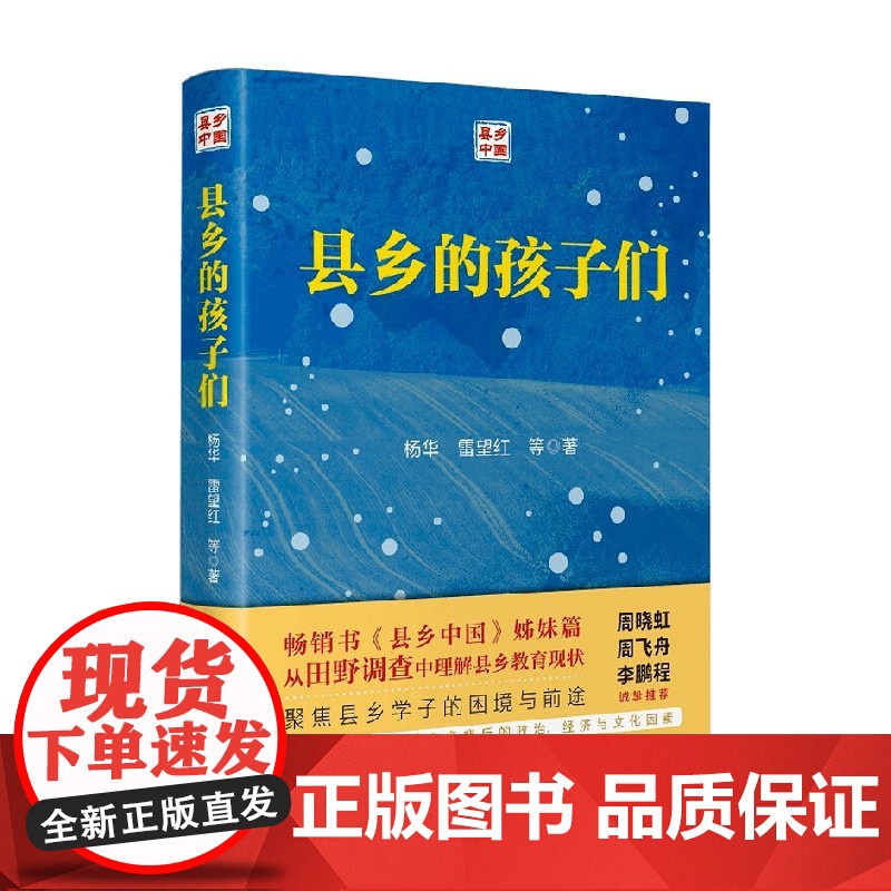 县乡的孩子们 杨华 著 县乡中国姊妹篇 中国县域治理现代化 提高工作能力 县乡治理逻辑与实践社会学 社会学