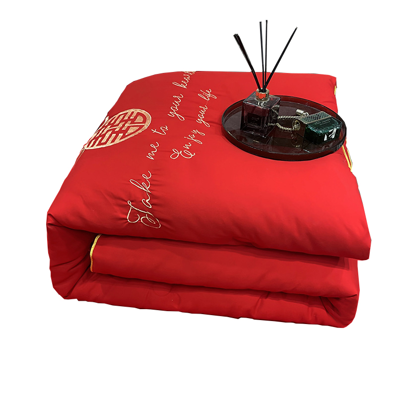 优福安达刺绣磨毛棉花被被芯 10斤冬被200X230cm BX20240004R /张高清大图