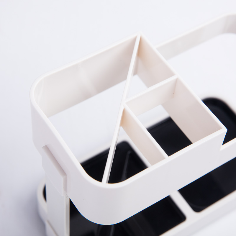 美帮汇创意牙刷架套装情侣牙膏牙刷筒漱口杯洗漱套装浴室收纳置物高清大图