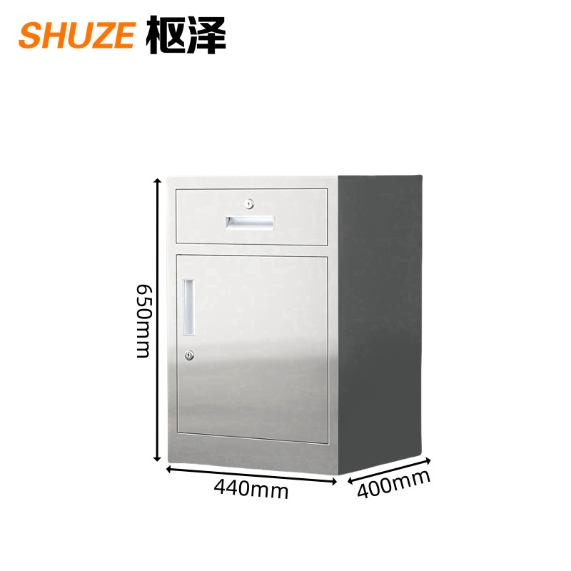枢泽 不锈钢柜 一斗一门440*400*650mm 台