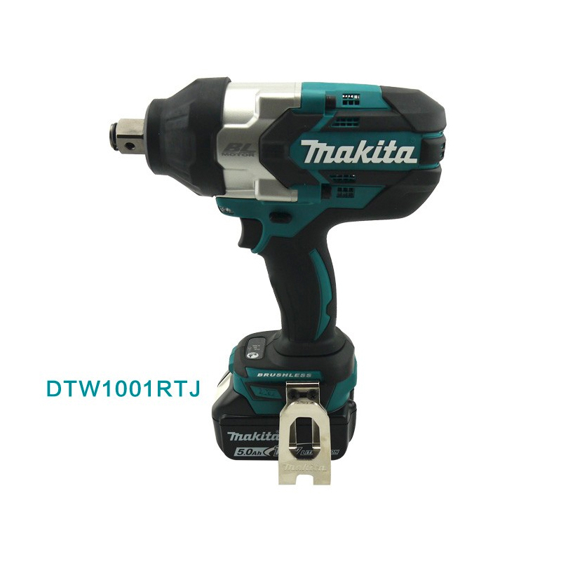 牧田makita 充电式冲击扳手 18V DTW1001RTJ 两电一充 (5.0Ah)