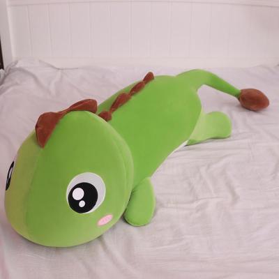 绿色大眼恐龙抱枕 60厘米[收藏店铺送卡通钥匙坠]