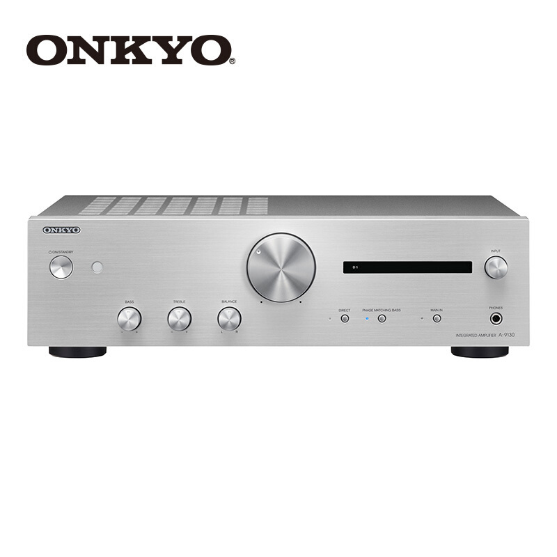 安桥(ONKYO)A-9130 音响 合并式立体声功放 2.1声道放大器 无损音乐 高保真 HiFi功放 中端家用发烧