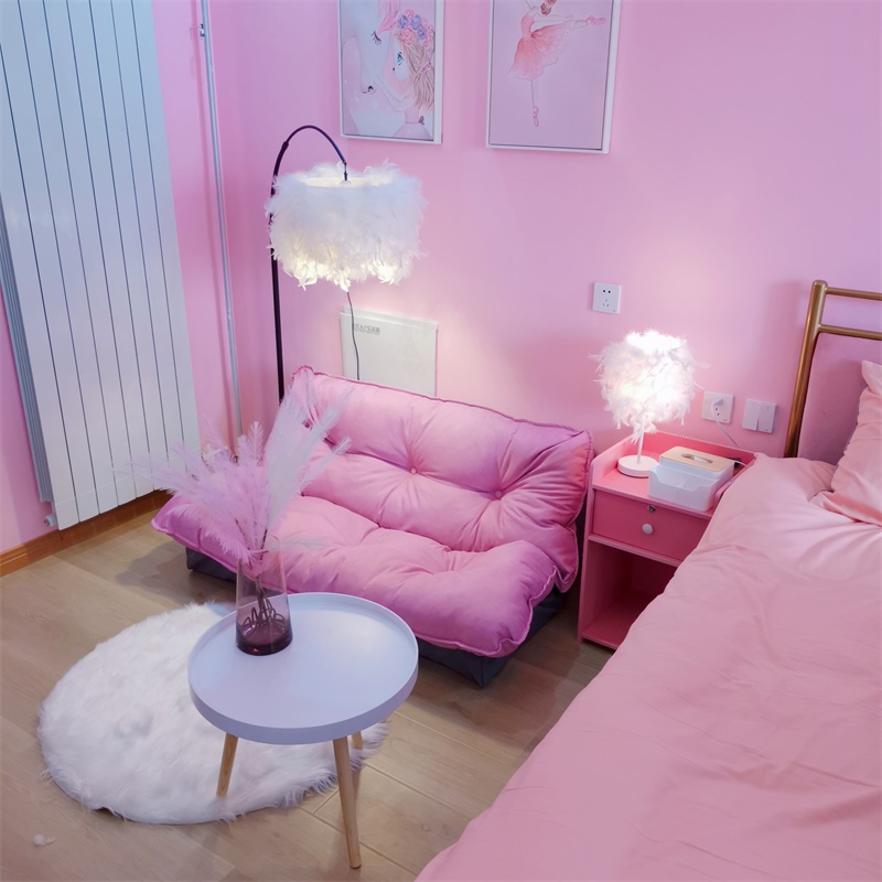 木匠懒人沙发小榻榻米单人卧室女双人出租房日式网红单个床边房间少女