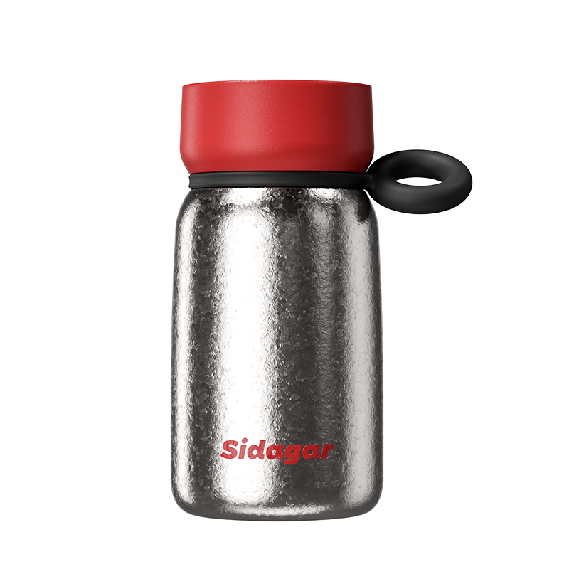 世大家 西兰花随享钛杯350ml银耀红荔(红)高清大图