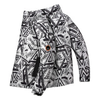 JEEPSPIRIT新款情侣款秋冬羽绒服中国制造休闲加厚羽绒服男国潮外套_940 XL 黑色