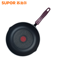 苏泊尔（SUPOR）PJ26R4 平底锅煎锅炒锅 火红点深型不粘锅 燃气灶电磁炉通用锅具 26CM