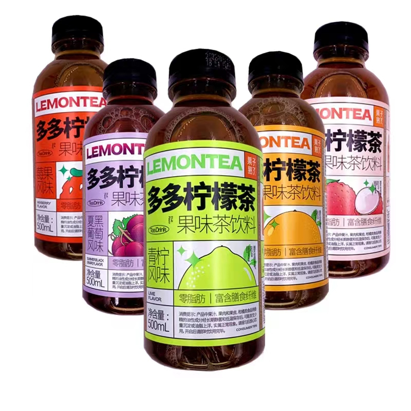 果子熟了 多多柠檬荔枝 果味奶茶 500ml*15