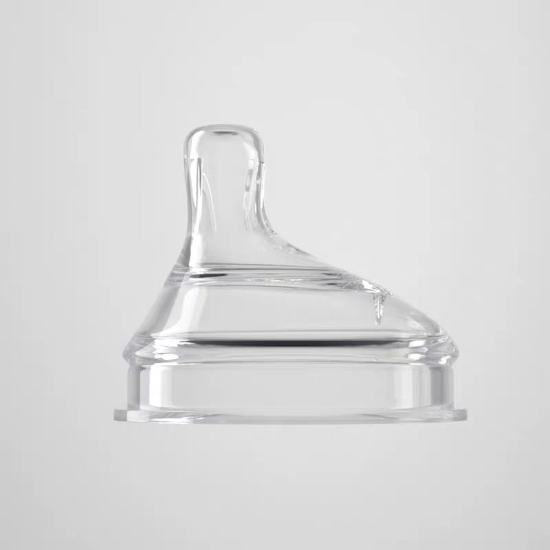 Peier方形高硼硅玻璃奶瓶防胀气防呛初生奶瓶断奶神器150ml/250ml 绿色 150ml 1孔(0-3个月)