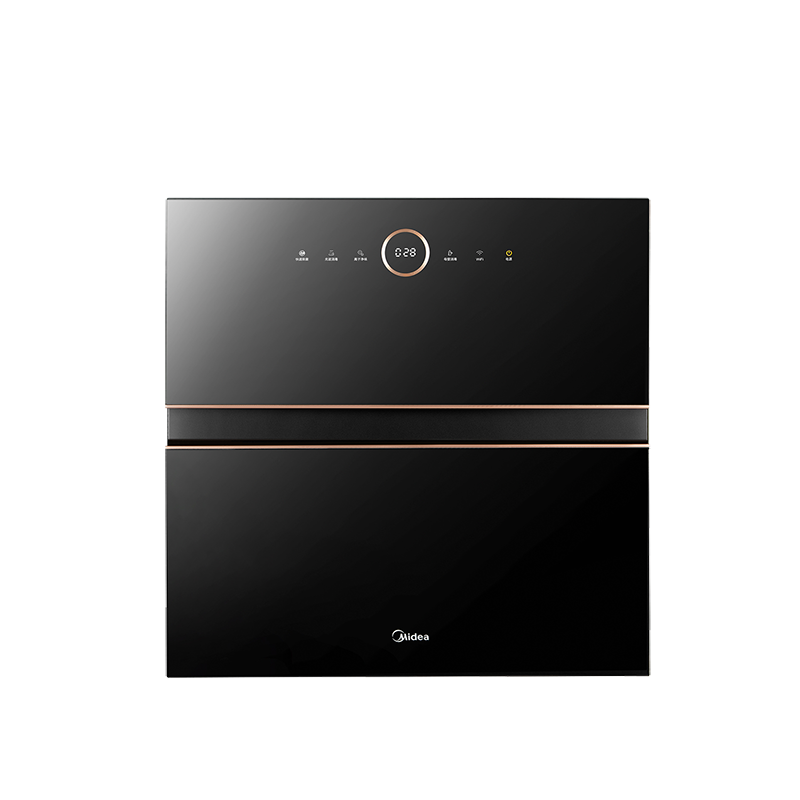 美的(Midea)[商场同款]WIFI智能控制消毒柜家用嵌入式碗筷厨房碗柜ZTD-XC83 黑色
