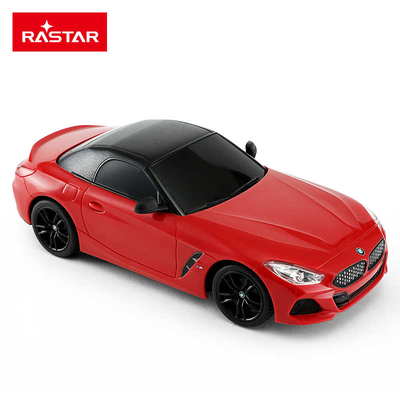 星辉(Rastar)1:24宝马Z4动态遥控车 儿童玩具电动遥控汽车模型96200红色高清大图