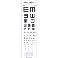 新版标准对数视力表