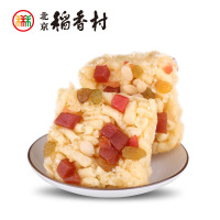 北京稻香村 【中华老字号】 白萨其马160g饼干早餐蛋糕食品沙琪玛 老北京特产休闲糕点零食点心小吃 稻香村