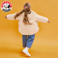 史努比(SNOOPY)童装中大童加厚中长款羽绒服儿童冬装女童保暖外套2021新款女NPD615