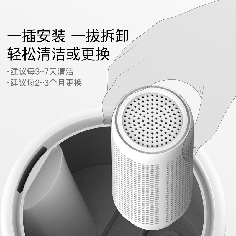 [官方旗舰店]小米米家智能除菌加湿器S滤芯 阳离子软化树脂滤芯适用于加湿器S 米家智能除菌加湿器S 滤芯高清大图