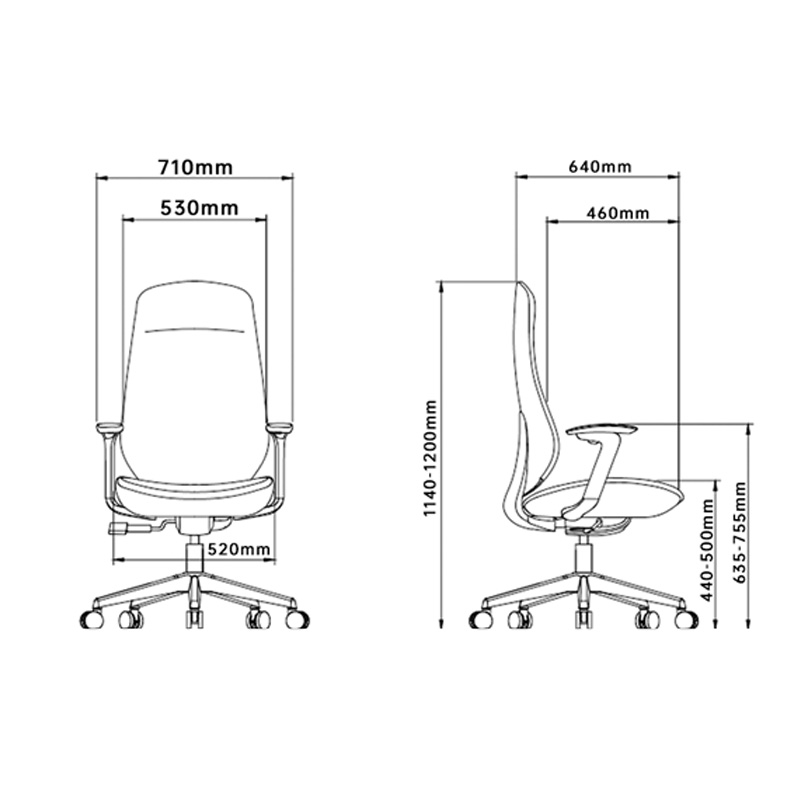 臻远 ZY-8964 办公椅转椅网椅 单位:把高清大图