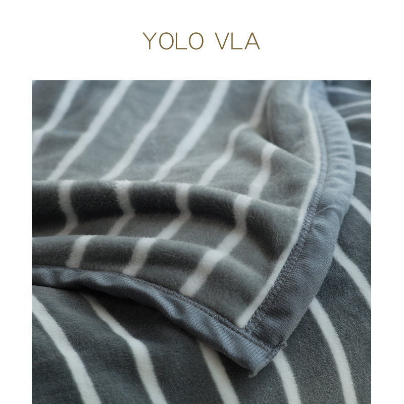 悠恋娜YOLO VLA夏季珊瑚绒毯子床单人夏天薄款毛巾被法兰绒毛毯午睡空调小被子多功能薄毯办公室用