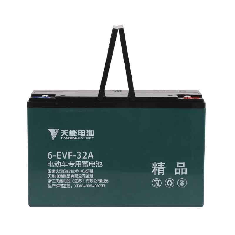 天能 电动车用密封铅酸蓄电池 48V 318mm*275mm*208mm 6EVF-32A