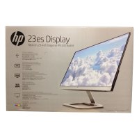 惠普（hp）23ES 23英寸窄边框6.3mm纤薄IPS屏广视角金属底座液晶显示器 黑色