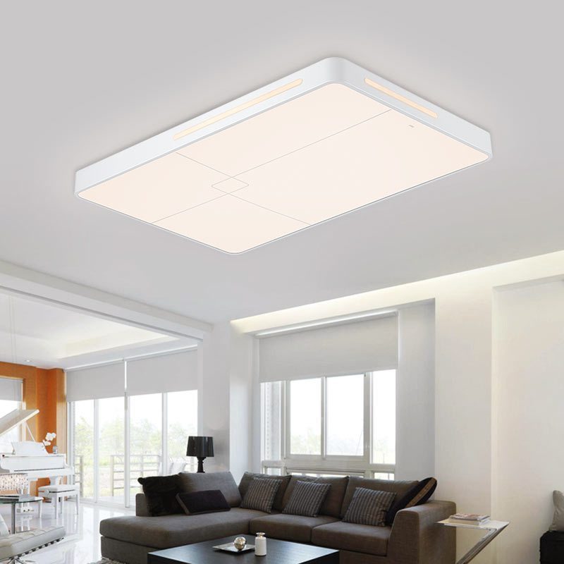 雷士照明(NVC)LED吸顶灯客厅灯卧室灯 现代简约灯具 无极调光 128W EXXK9026