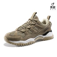 骆驼CAMEL户外登山鞋徒步鞋情侣款春秋轻便耐磨防滑休闲运动鞋男女