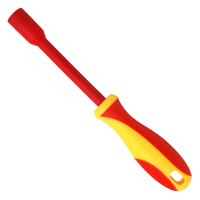 维度(WEDO)IN533-14 绝缘套筒螺丝刀 铬钒钢 14mm VDE 耐压1000V 六角六方套筒螺丝刀高清大图
