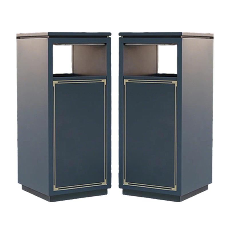 卫未来 商用垃圾桶 33*33*77cm 个高清大图