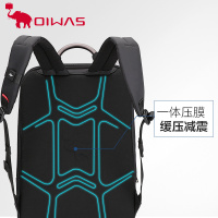 OIWAS/爱华仕背包男双肩电脑背包女15.6寸商务运动休闲包