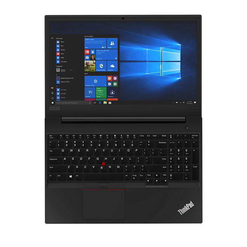 联想ThinkPad E590 15.6英寸轻薄本笔记本电脑(I5-8265U 4G 1T 2G独显)