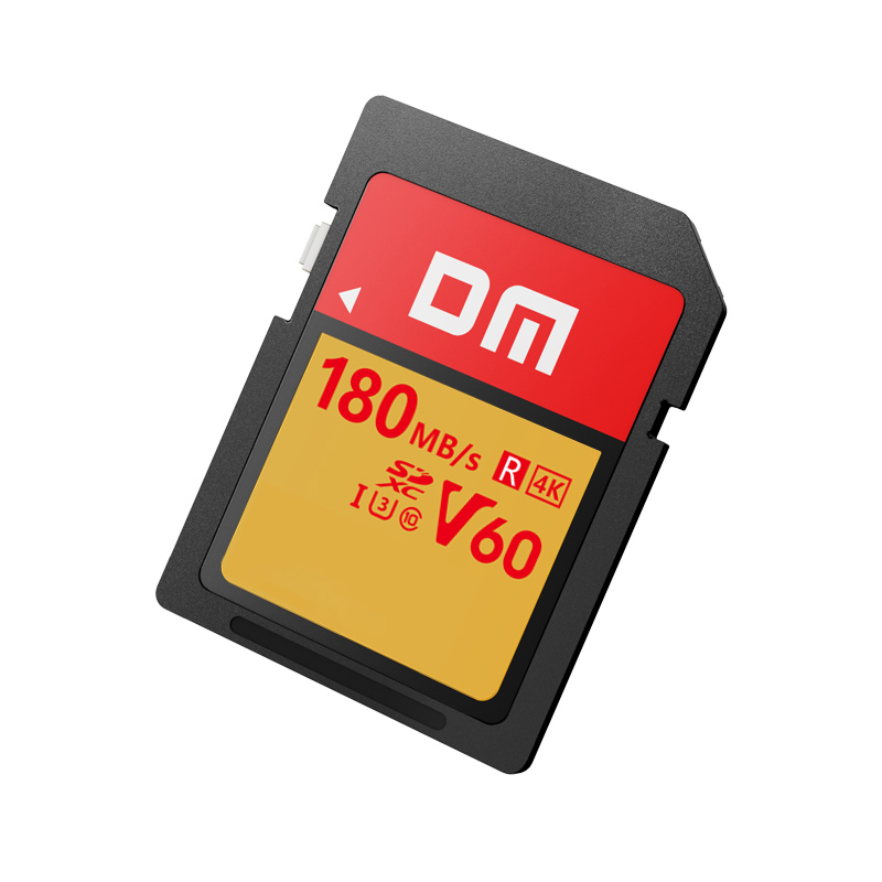 DM大迈 S200 SD存储卡 U3 V60高速内存卡(计量单位:片)黑金色高清大图